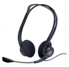 Casti Logitech 960 PC Headset, USB foto