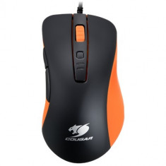 Mouse Cougar 300M, optic, USB, 4000 dpi, negru/ portocaliu foto