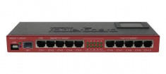 Router MIKROTIK RB/2011UAS-IN, 5x Ethernet, 5x Gigabit Ethernet, PoE out, slot SFP foto