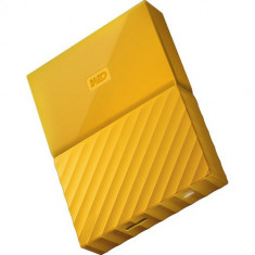 Hard disk extern Western Digital My Passport 2.5&amp;#039;&amp;#039; 2TB USB 3.1 Yellow foto