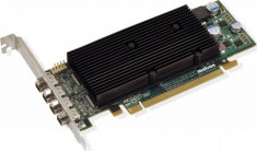 Placa video Matrox M9148, 1GB, 4xDVI, PCI-Express x16, low profile, retail foto