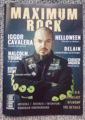 Revista rock Maximum Rock, Dirty Shirt, Helloween, Iggor Cavalera, Malcolm Young foto