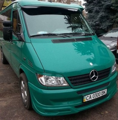 Pleoape faruri mercedes sprinter cdi 01-05 foto