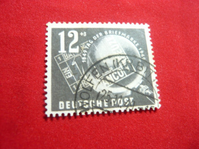 Serie Ziua Marcii Postale 1949 DDR 1 valoare stampilata foto