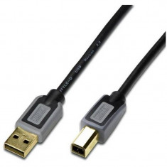DIGITUS Digitus USB 2.0 connection cable, USB A - USB B, 5m DK-300119-050-D foto