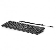 Tastatura HP QY776AA, cu fir, USB, Neagra foto