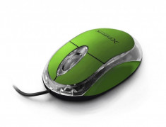 Mouse ESPERANZA EXTREME XM102G prin cablu USB, optic CAMILLE 3D | 1000 DPI Verde foto