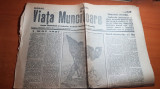 Ziarul viata muncitoare 1 mai 1927- ziua muncii