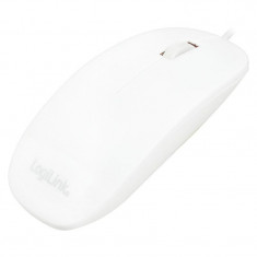 Mouse LogiLink - optic USB, sub?ire, alb foto