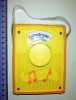 JUCARIE VECHE -CUTIUTA MUZICALA- FISHER PRICE 1970