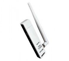 TP-LINK Adaptor wireless TP-Link TL-WN722N, 150Mbps, Antena detasabila foto