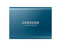 SSD Portable Samsung T5 500GB USB 3.1 Albastru foto