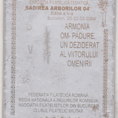 bnk mdl Placheta Expofil Sadirea arborilor 04 Bucuresti 2004