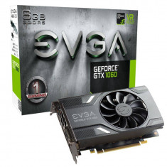 Placa video EVGA GeForce GTX 1060 GAMING, 6GB GDDR5 (192 Bit), HDMI, DVI, 3xDP foto