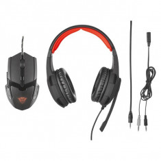 Kit Gaming Trust Mouse Si Casti Gxt 784 foto