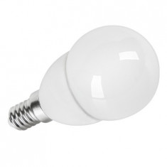 Kemot Bec LED ZAR0358, E14, putere 5.1 W, 380 lumeni, alb cald, forma: G45 foto