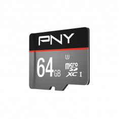 Card memorie PNY MicroSDXC 64GB Class10 UHS 1 foto