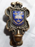 OXFORD UNIVERSITY - DOOR KNOCKER - BRONZ EMAIL - EPOCA VICTORIANA - PIESA RARA