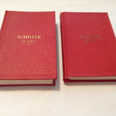 Friedrich Schiller - Teatru Vol.1.2.cartonate,editie de lux,RF14/3