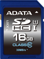 Card memorie A-Data Premier SDHC UHS-I U1 Cls 10 16GB foto
