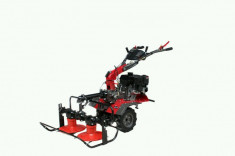 Weima Motosapa Bronto WM1100BE-6, 9 CP, 800-1350 mm, freze, roti cauciuc 400*8, cositoare cu 2 tamburi, Diesel foto