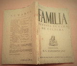 Familia. Revista lunara de cultura. Seria III. Anul I No. 4 Iulie - August 1934