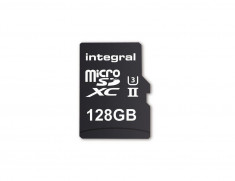 Card memorie Integral microSDXC 280-100MB UHS-II V60 + Adaptor SD, 128GB foto