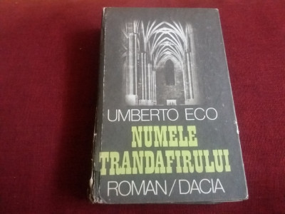 UMBERTO ECO - NUMELE TRANDAFIRULUI CARTONATA foto