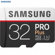Card memorie Samsung PRO Plus MicroSDHC 32GB Clasa 10 adaptor inclus foto