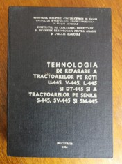 Tehnologia de reparare a tractoarelor U 445, V 445 ... / R3P1F foto