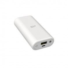 Baterie externa Silicon Power P52 Power Bank 5200mAH, LED, White foto