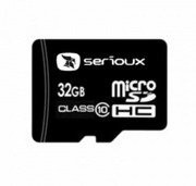 Card memorie Serioux Micro SDHC 32GB, Class 10 + adaptor SDHC foto