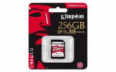 Card memorie Kingston SDXC 256GB CL10 UHS-I foto