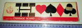 JOC VINTAGE CRIBBAGE BOARD - MADE IN HONG KONG