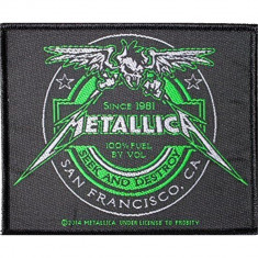 Patch Metallica - Beer Label foto