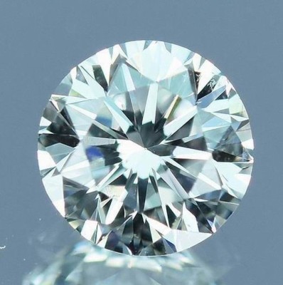 DIAMANT NATURAL ALB-certificat autenticitate-0,124ct.-3,21mm diametru - I - VVS2 foto