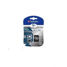 Card memorie Verbatim Pro micro SDXC, 64GB, clasa 10 foto