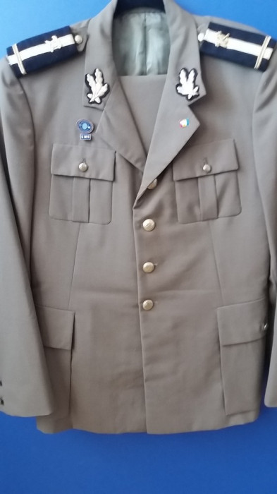 M5 - Costum militar kaki - ofiter auto - piesa de colectie
