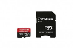 Card memorie Transcend microSDXC 128GB Class 10 UHS1 + Adaptor foto