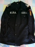 Costum Militar Bleumarin Pompieri M5 - Colectie Grade si Ecuson - Pantaloni Subtiri