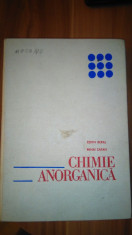 Edith Beral, Mihai Zapan - Chimie anorganica foto