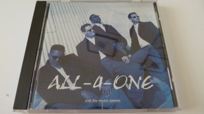 All for one - And the musik speaks - cd -502 foto