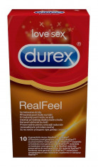 Prezervative Durex Real Feel 10 bucati foto