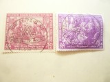 Serie Targul de la Leipzig 1950 DDR ,2 val. stampilate, Stampilat