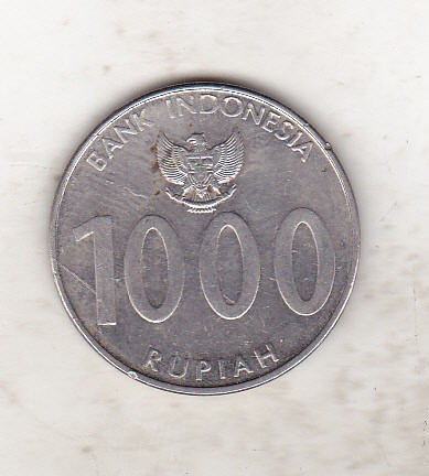 bnk mnd Indonezia 1000 rupii 2010