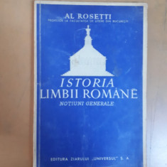 Al. Rosetti, Istoria limbii române. Noțiuni generale București 1942 038