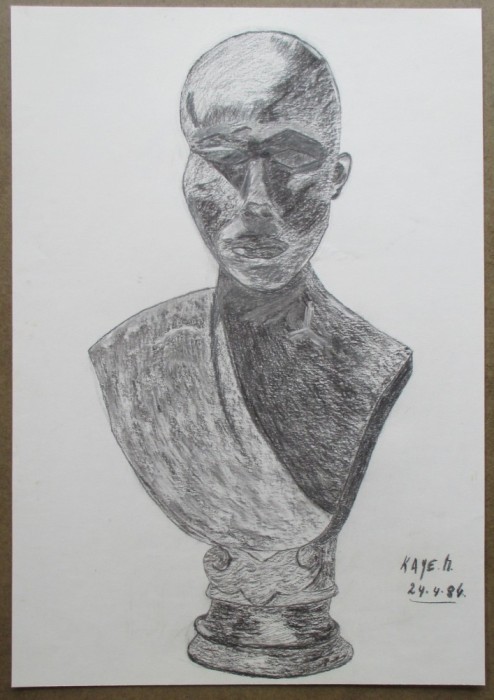 Statueta - semnat Kaye M. &quot;84