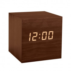 Ceas cu alarma - Kubo wooden | Balvi foto