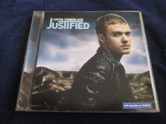 Justin Timberlake - Justified _ CD,album _ Jive ( Europa , 2002 ) foto