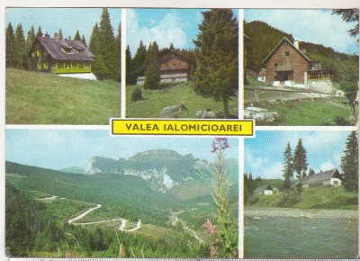 bnk cp Valea Ialomicioarei - Vedere - circulata foto